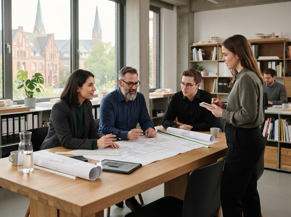 Grund Fristprägenz Team bei der Auswertung von Markt- und Investitionsdaten